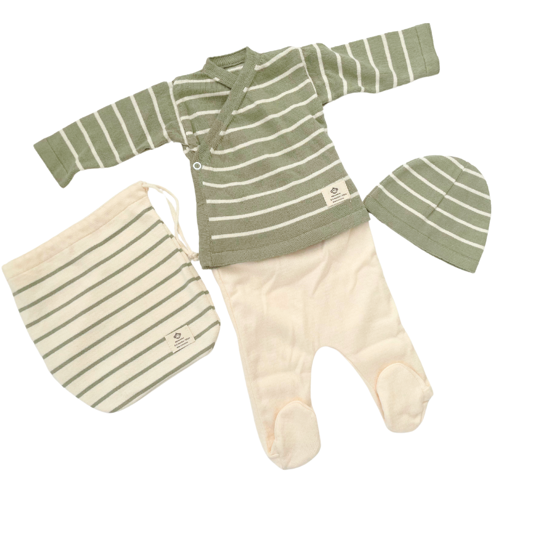 Micu Micu newbornset Bosgroen